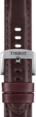 Correa de piel marrón Tissot T852.046.836, 20mm