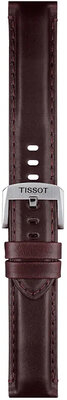 correa de cuero Tissot T852.046.836 20mm, marrón, Quick Release