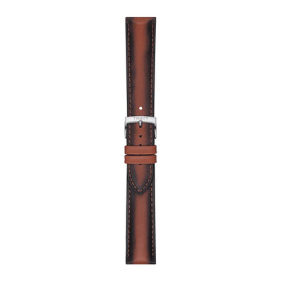 correa de cuero Tissot T852.046.842 20mm, marrón, Quick Release