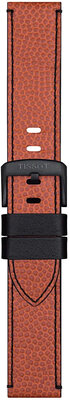 correa de cuero Tissot T852.047.500 NBA Wilson 22mm, naranja, Quick Release
