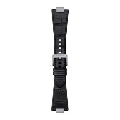 correa de cuero Tissot T852.047.562 (para el modelo Tissot PRX 40mm), negro, Quick Release