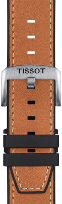 Correa de piel marrón Tissot T852.047.777, 23mm