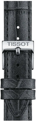 Correa de piel gris Tissot T852.047.924, 16mm