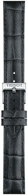correa de cuero Tissot T852.047.924 16mm, gris, Quick Release