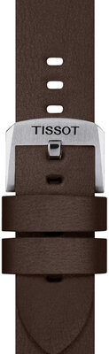 Correa de piel marrón Tissot T852.048.215, 20mm