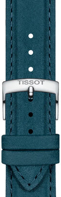 Correa de piel azul Tissot T852.048.227, 21mm