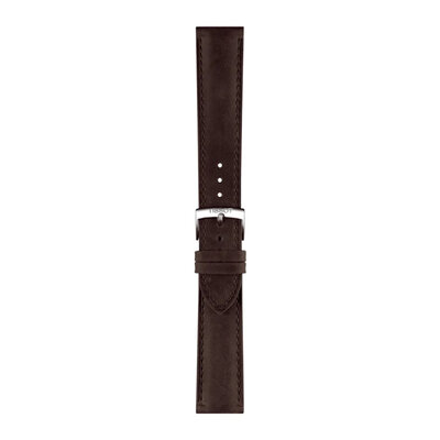 correa de cuero Tissot T852.049.057 20mm, marrón, Quick Release