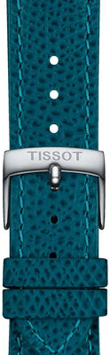 Correa de piel azul Tissot T852.049.059, 18mm