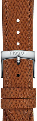 Correa de piel marrón Tissot T852.049.063, 18mm