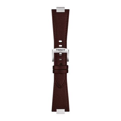 correa de cuero Tissot T852.049.548 (para el modelo Tissot PRX 35mm), marrón, Quick Release