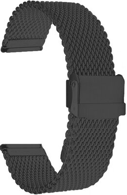 Pulsera de acero negro Ricardo Milano