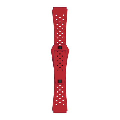 correa de caucho Tissot Sideral T852.048.860 20mm, rojo, Quick Release