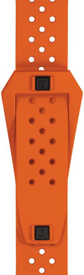 Correa de caucho naranja Tissot Sideral T852.048.861, 20mm