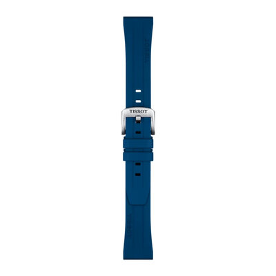 correa de caucho Tissot T852.044.837 20mm, azul, Quick Release