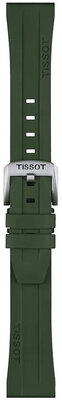 correa de caucho Tissot T852.049.054 20mm, verde, Quick Release