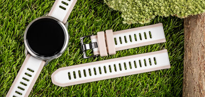 Correa de silicona Ricardo 18mm (para Garmin Venu 2S, Vívoactive 4S, Forerunner 265S, Venu 3S etc.), multicolor, Quick Release