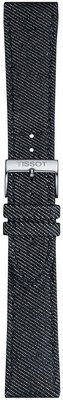 correa textil Tissot T852.046.779 22mm, azul, Quick Release