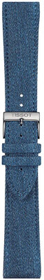 correa textil Tissot T852.046.781 22mm, azul, Quick Release