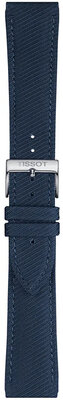 correa textil Tissot T852.046.783 22mm, azul, Quick Release