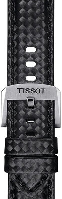 Correa textil negra Tissot T852.046.829, 20mm