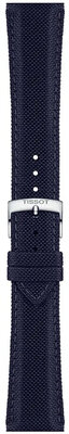 correa textil Tissot T852.048.185 21mm, azul, Quick Release