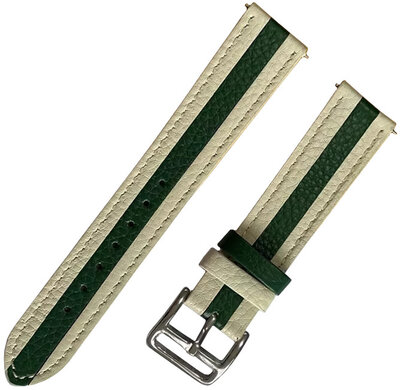 correa de cuero Ricardo Catania, verde, Quick Release