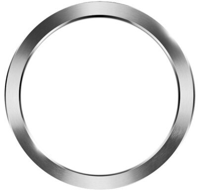 Luneta de repuesto para Xiaomi Watch S3 (plateada)