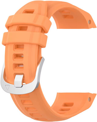 Ricardo Correa de silicona 20mm (para Garmin Instinct 2S), naranja V1