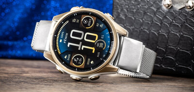 brazalete de acero inoxidable Ricardo 20mm (para Garmin Fenix 8/7S/6S (43mm), etc.), plateado, de malla milanesa, QuickFit