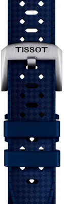 Correa de caucho Tissot T852.049.963 20mm, azul