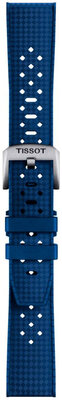 correa de caucho Tissot T852.049.963 20mm, azul, Quick Release
