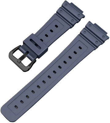 Correa de silicona Ricardo 16mm (para Casio GA2100,DW6900), azul V3