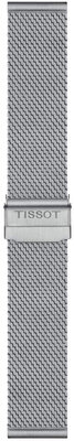 brazalete de acero inoxidable Tissot T852.049.980 18mm, plateado, Quick Release