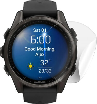 Película protectora Screenshield para reloj Garmin Fenix 8, 43 mm