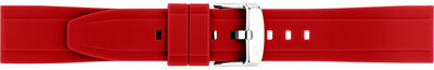 correa de caucho Morellato Moon 6060556.083 M, rojo, Quick Release