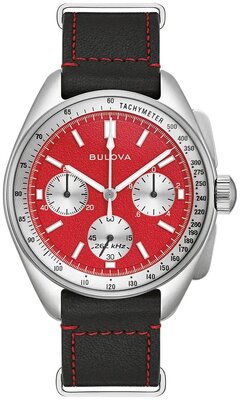 Bulova Lunar Pilot Quartz Chronograph 96K115 (+ correa de repuesto)