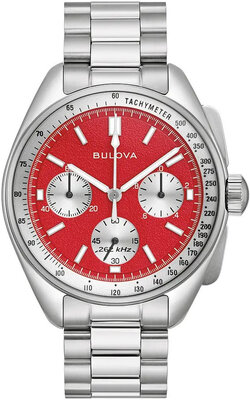 Bulova Lunar Pilot Quartz Chronograph 96K115 (+ correa de repuesto)