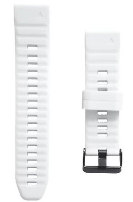 Ricardo Correa de silicona 22mm (para Garmin Fenix 7/6/5, Epix 2, MARQ, etc.), blanco V1, QuickFit