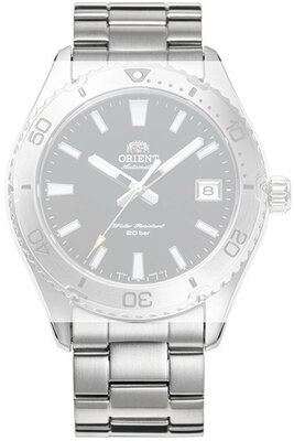 Brazalete de acero inoxidable Orient UM025613J0 20mm (para modelo RA-AC0Q), plateado