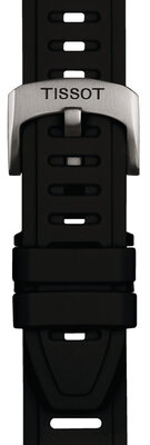 Correa de silicona Tissot T852.049.249 21mm, negra