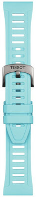 Correa de silicona Tissot T852.049.329 21mm, azul, Quick Release