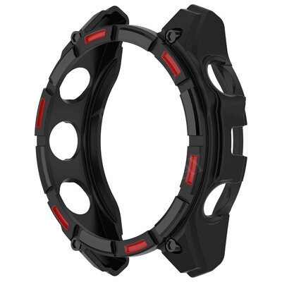 Funda protectora (para Garmin Enduro 3), silicona, roja y negra