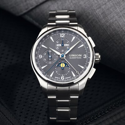 Union Glashütte Belisar Chronograph Moon Phase D014.425.11.087.00