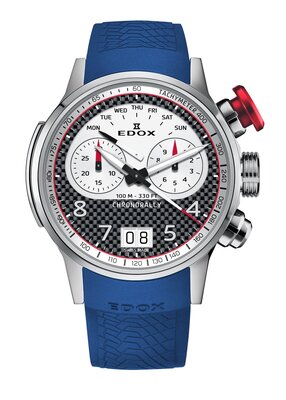Edox Chronorally Chronograph 45 38003-tinrcanbr BMW Limited Edition 600pcs (+ 4 correas de repuesto)