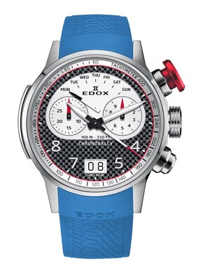 Edox Chronorally Chronograph 45 38003-tinrcanbr BMW Limited Edition 600pcs (+ 4 correas de repuesto)