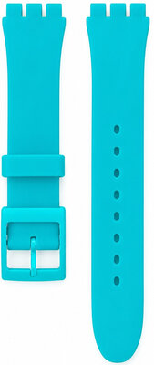 correa de silicona Ricardo Barletta 19mm (para Swatch), turquesa