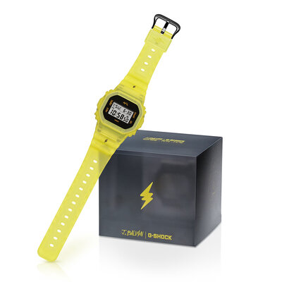Casio G-Shock Original DWE-5600JB-1A9ER J. Balvin Collaboration (+correa y luneta de repuesto)