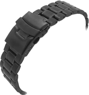Brazalete de acero Ricardo Benevento, negro V2