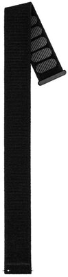 Correa textil Hirsch Vocem L 41409050-5, negro, velcro, longitud L, Quick Release