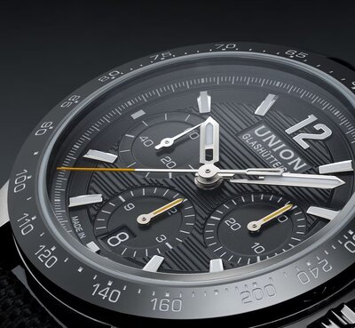 Union Glashütte Belisar Chronograph Sport D014.927.16.057.00 (+ correa de repuesto)